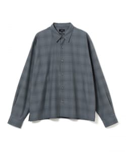 シャドー チェック シャツ
