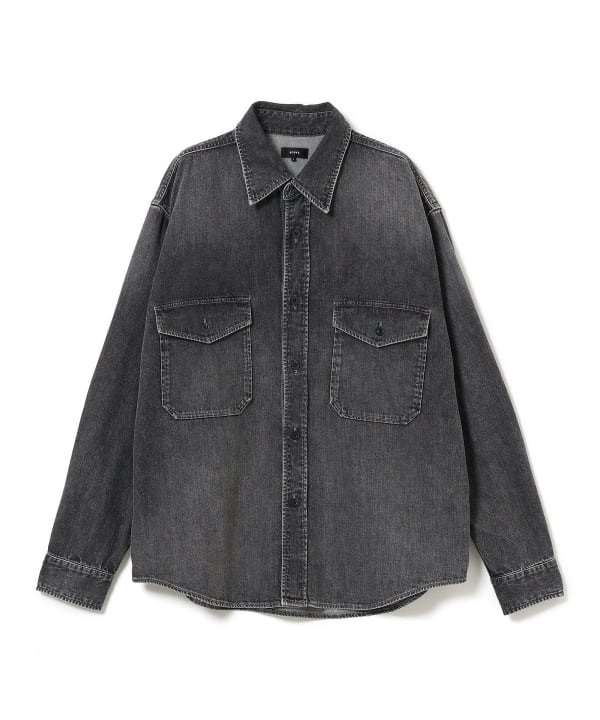 デニム CPOシャツ