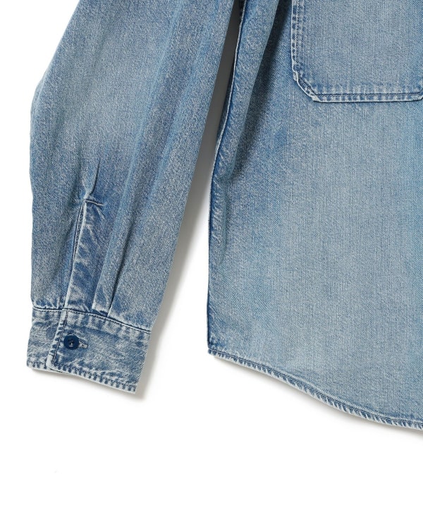 デニム CPOシャツ
