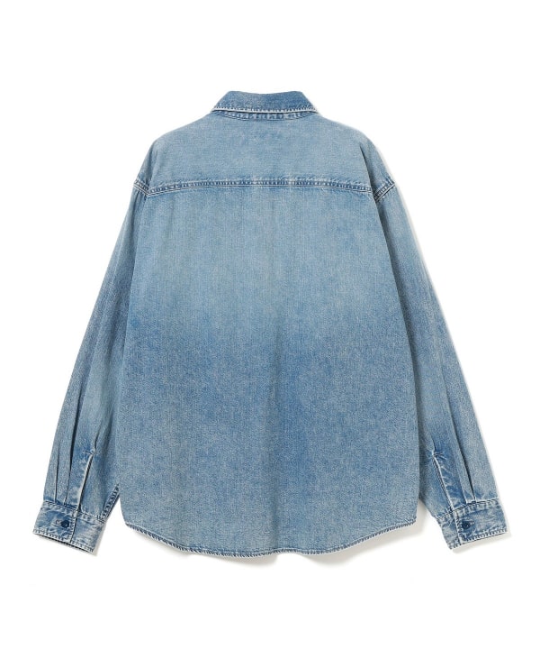 デニム CPOシャツ