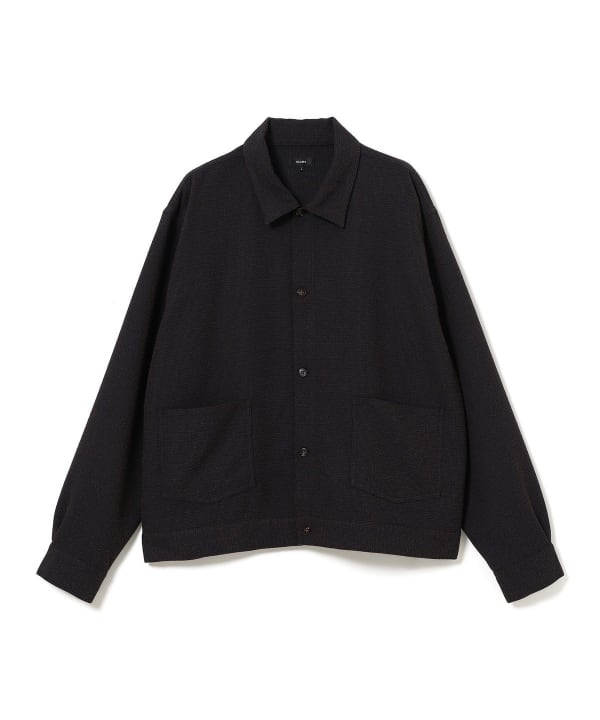 Bouclé tweed shirt