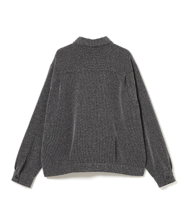 Bouclé tweed shirt