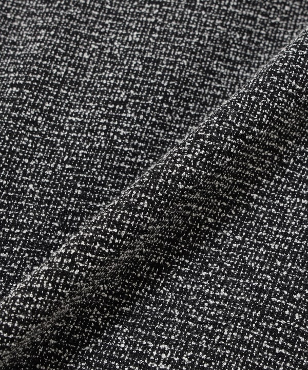 Bouclé tweed shirt