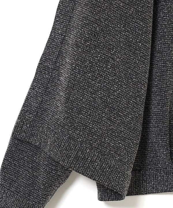 Bouclé tweed shirt