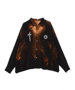 LES SIX / DYED CIVIL EMBROIDERY SHIRT