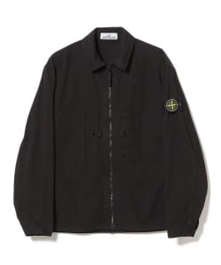 STONE ISLAND / Mercerised Organic Cotton Ripstop Shirt