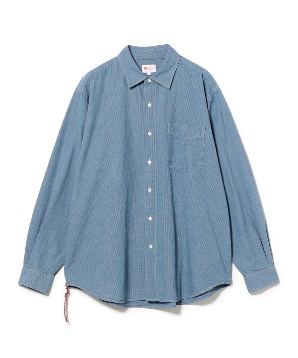 INDIGO LOOSE SHIRT