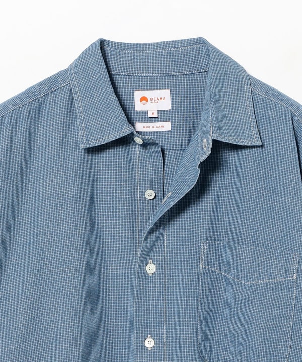 INDIGO LOOSE SHIRT