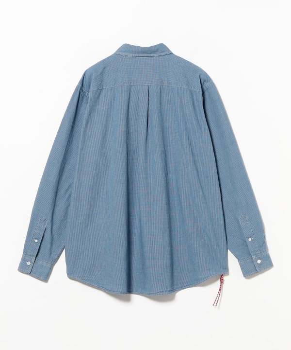 INDIGO LOOSE SHIRT
