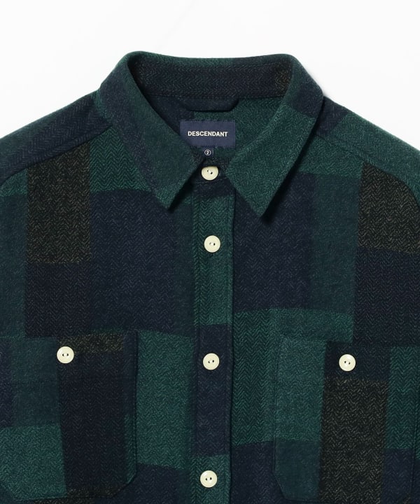 DESCENDANT / VANNING PLAID LS SHIRT