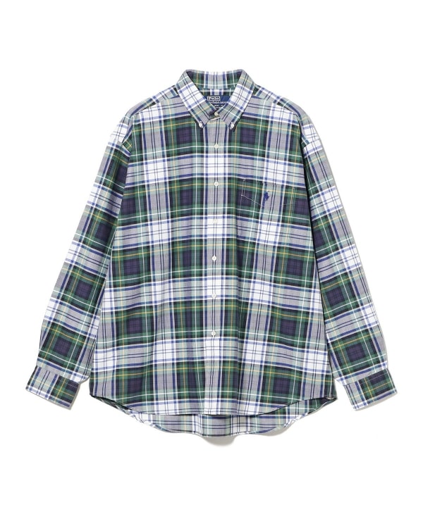 POLO RALPH LAUREN / ビッグフィット ボタンダウン チェック シャツ