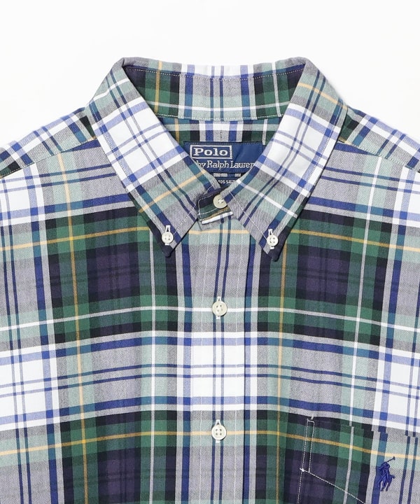 POLO RALPH LAUREN / ビッグフィット ボタンダウン チェック シャツ