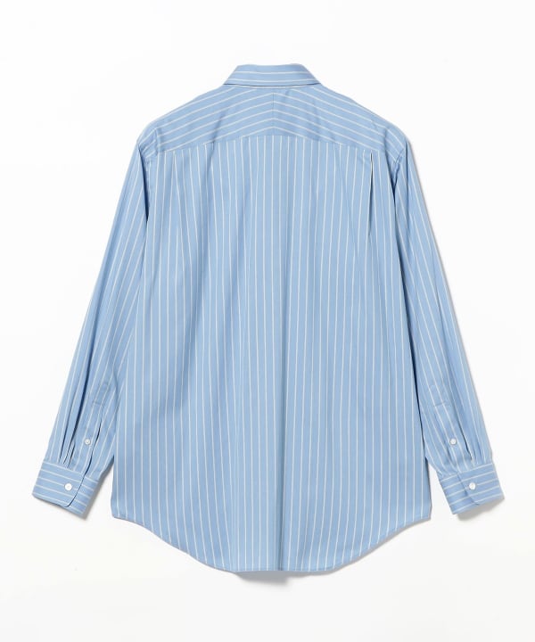 AURALEE / COTTON SILK STRIPE SHIRT