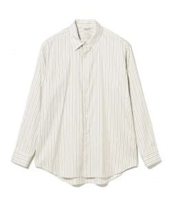 AURALEE / COTTON SILK STRIPE SHIRT