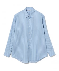 AURALEE / COTTON SILK STRIPE SHIRT