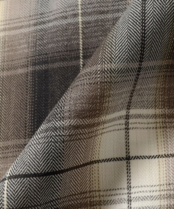 AURALEE / SUPER LIGHT WOOL CHECK SHIRT