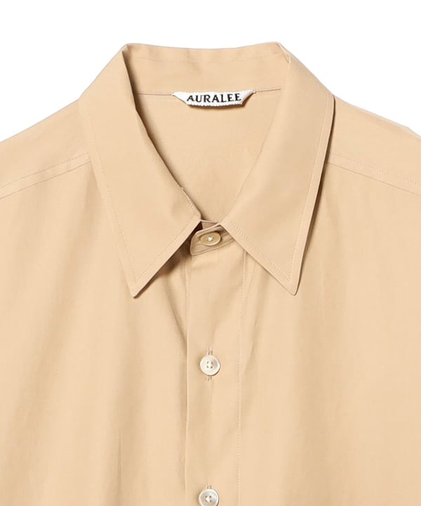 BEAMS（ビームス）AURALEE / WASHED FINX TWILL BIG SHIRT（シャツ