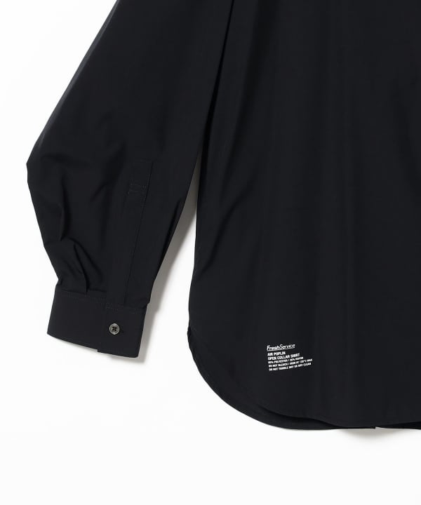 FreshService / AIR POPLIN OPEN COLLAR SHIRT