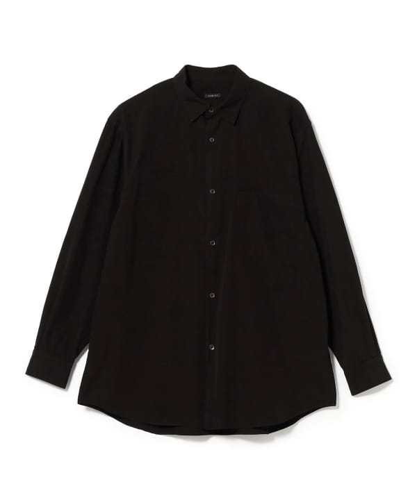 COMOLI / BLACK COMOLI SHIRT
