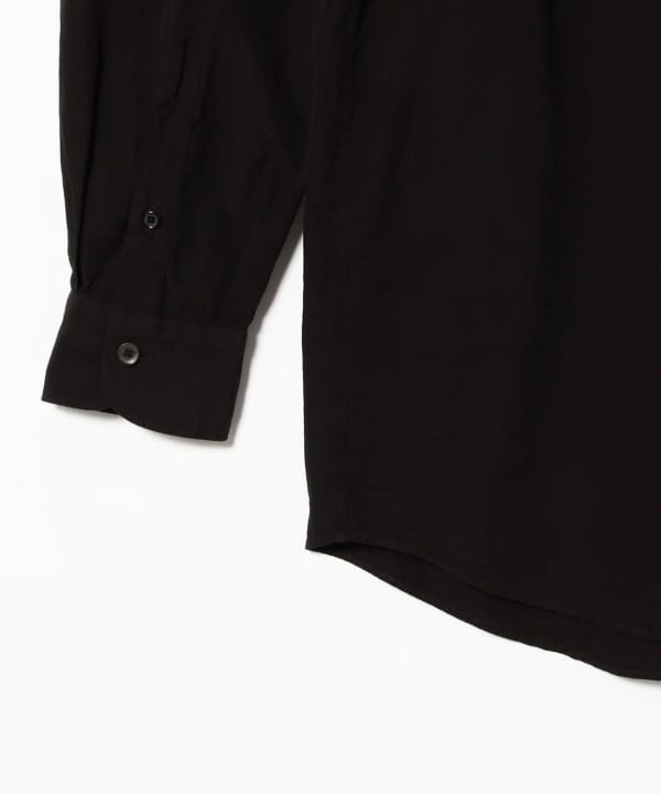 COMOLI / BLACK COMOLI SHIRT