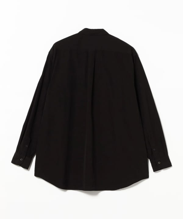 COMOLI / BLACK COMOLI SHIRT
