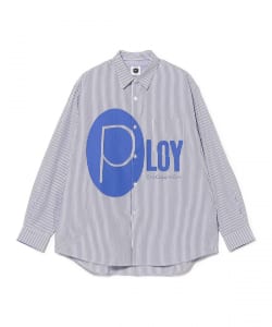 CITY COUNTRY CITY / COTTON STRIPE SHIRT_PLOY A ARTWORK BY Abu Qadim Haqq