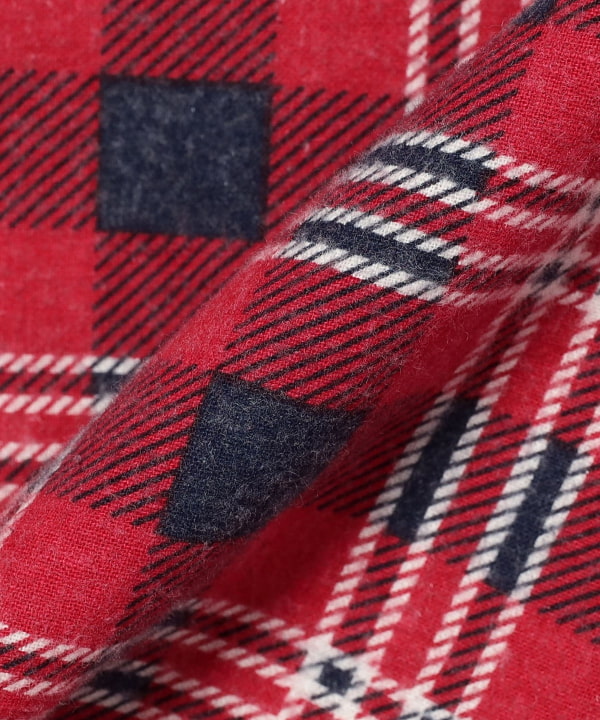 NEEDLES / One-Up Shirt - Printed Flannel Plaid