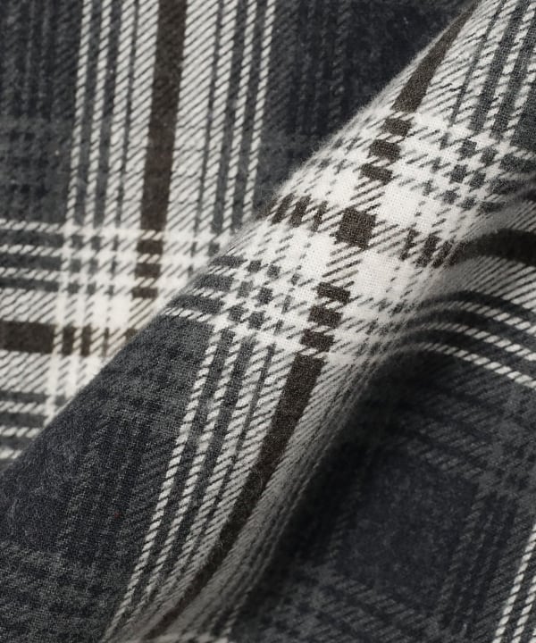 NEEDLES / One-Up Shirt - Printed Flannel Plaid