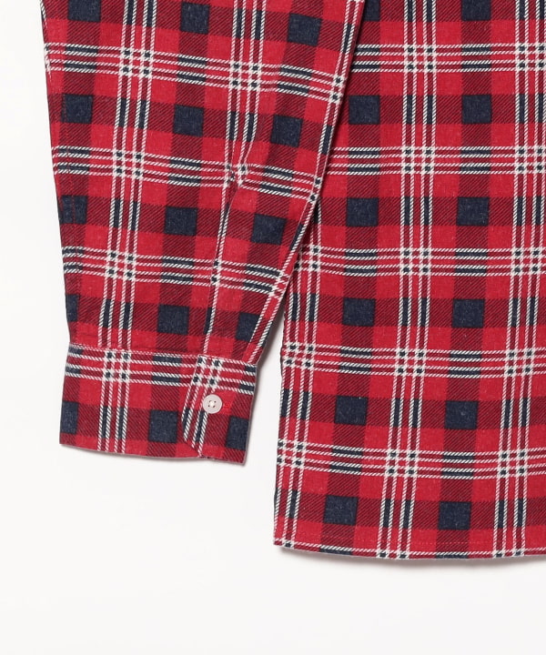 NEEDLES / One-Up Shirt - Printed Flannel Plaid