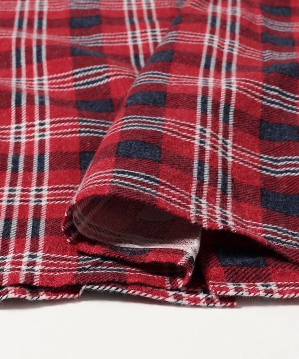 NEEDLES / One-Up Shirt - Printed Flannel Plaid