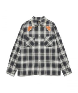 NEEDLES / One-Up Shirt - Printed Flannel Plaid