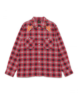 NEEDLES / One-Up Shirt - Printed Flannel Plaid