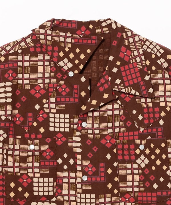 NEEDLES / Cowboy One-Up Shirt - Sheeting Printed
