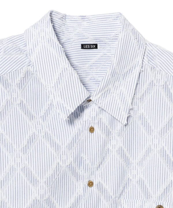 LES SIX / Harlequin Slip Off Shirt