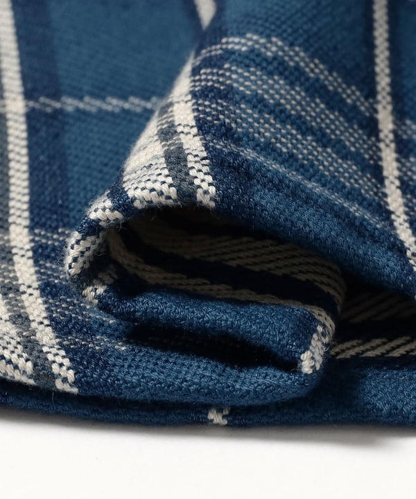 【ショップ限定商品】the A / INDIGO NEL CHECK SHIRTS