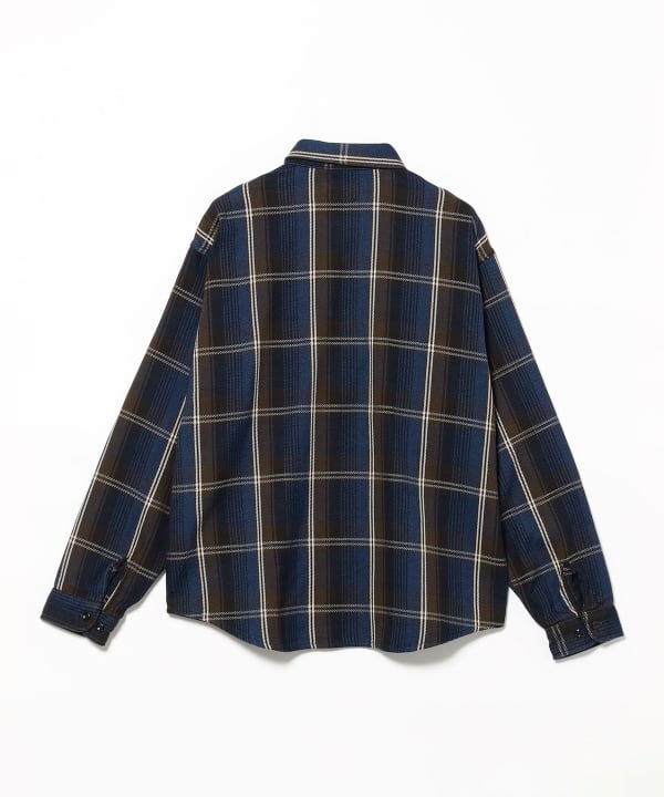 【ショップ限定商品】the A / INDIGO NEL CHECK SHIRTS