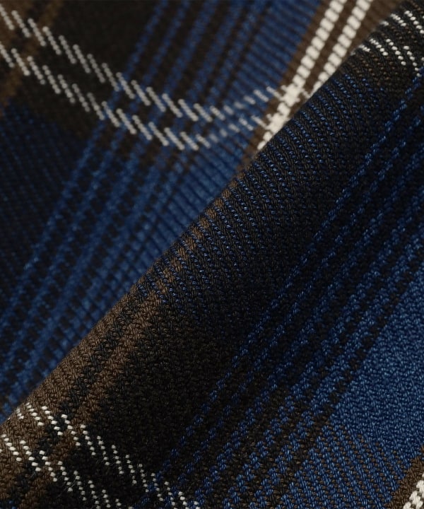 【ショップ限定商品】the A / INDIGO NEL CHECK SHIRTS