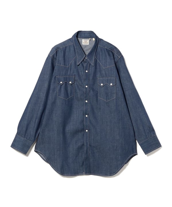 LEVI’S VINTAGE CLOTHING / SHORTHORN SAWTOOTH WESTERN SHIRT