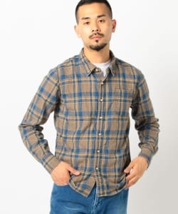 ▲REMI RELIEF × BEAMS PLUS / 別注 インディゴ チェックシャツ