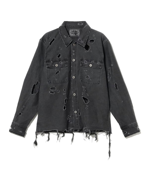 FUTURE ARCHIVE / FADE MILITARY SHIRT