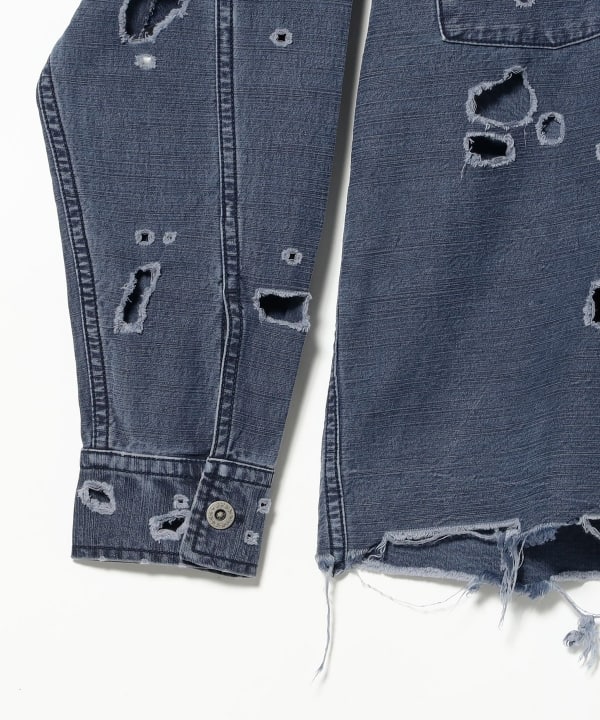 FUTURE ARCHIVE / FADE MILITARY SHIRT