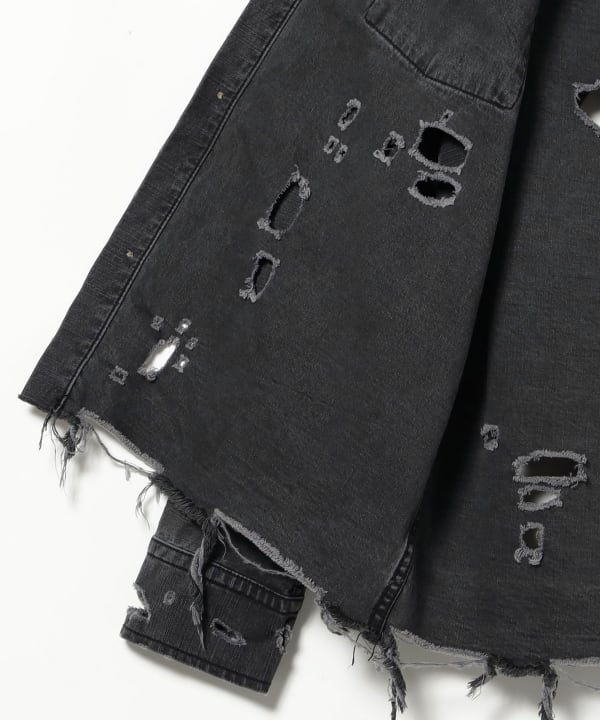 FUTURE ARCHIVE / FADE MILITARY SHIRT