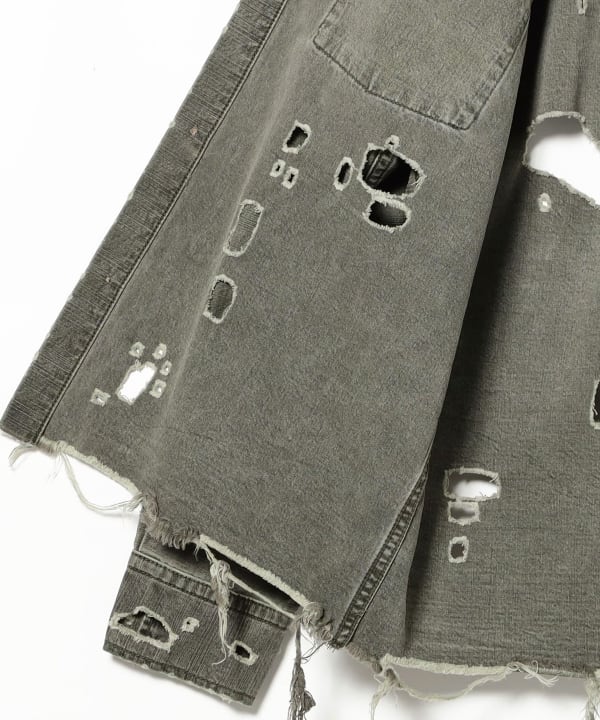 FUTURE ARCHIVE / FADE MILITARY SHIRT