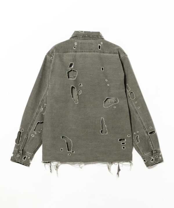 FUTURE ARCHIVE / FADE MILITARY SHIRT