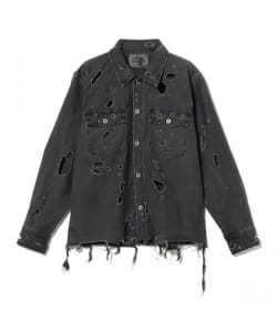 FUTURE ARCHIVE / FADE MILITARY SHIRT