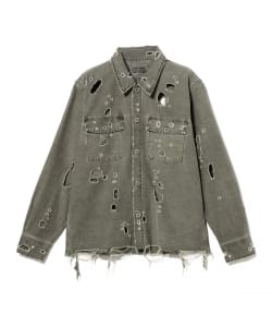FUTURE ARCHIVE / FADE MILITARY SHIRT