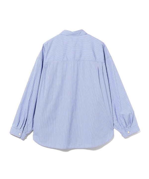 refomed / WRIST PATCH WIDE SHIRT