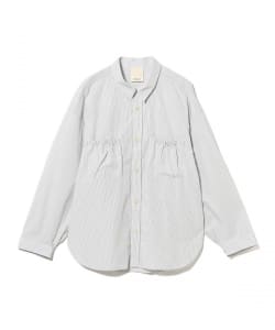 refomed / WRIST PATCH WIDE SHIRT