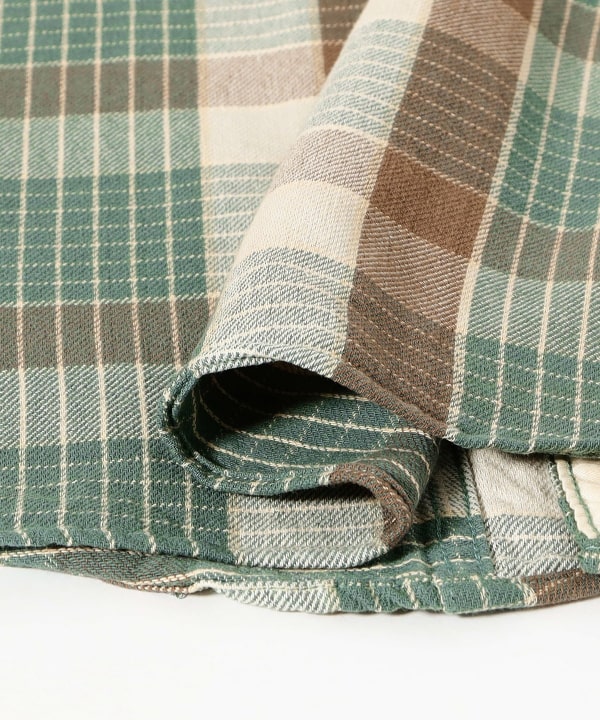 BOW WOW / REPAIRED MOUNTAIN POCKET FLANNEL SHIRT 90sグランジ感を演出するチェック柄