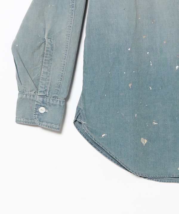 BOW WOW / SOLID BLUE CHAMBRAY SHIRT